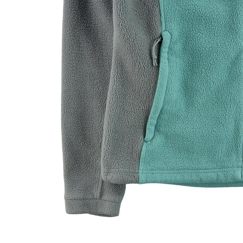 Pull à Capuche Vintage Blanc Avec Logo Bleu TNF - Taille M, Coton Polaire, Neuf Avec étiquette