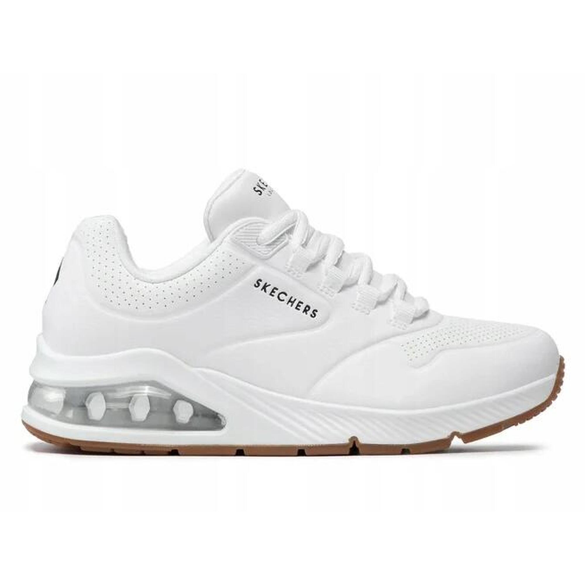 Skechers - Buty Damskie Skechers Uno 2 155543-wht Niskie System Amortyzacja 38,5 - Chaussures De Sport - Blanc - Decathlon