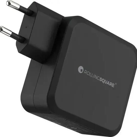GaN Oplader 65w - USB en USB-C poort - Snelladen