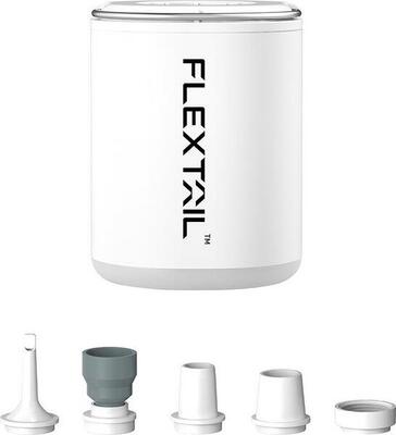 Luchtbed pomp tiny pump x2 - oplaadbare luchtbedpomp - 400lm lantaarn - 3-in-1