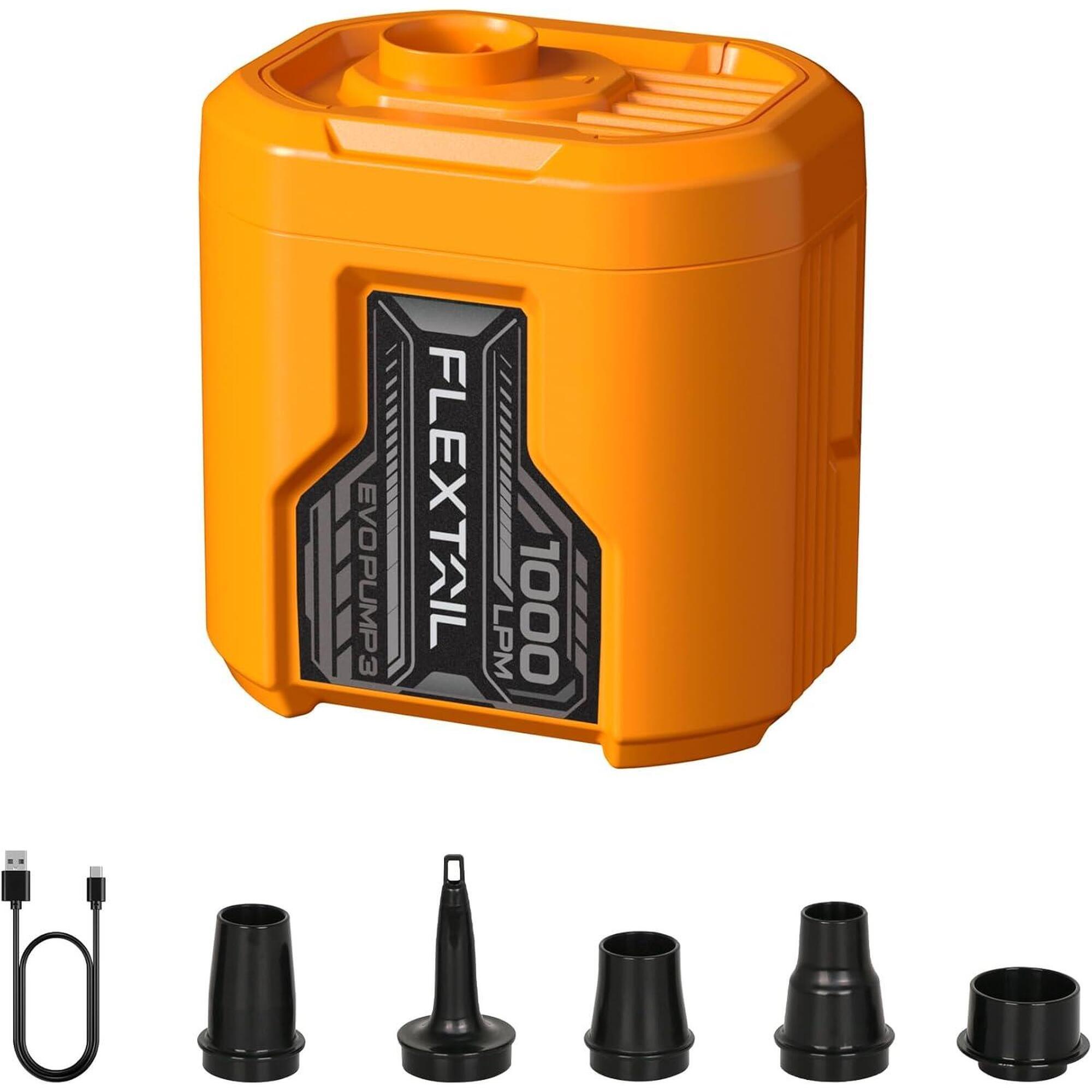 Przenośna i ładowalna elektryczna pompka Flextail Air Pump EVO PUMP 3