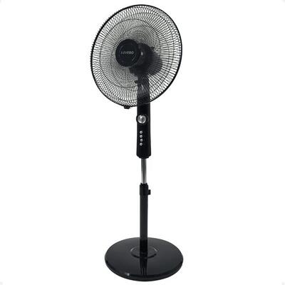 Ventilador silencioso - 3 velocidades - Negro