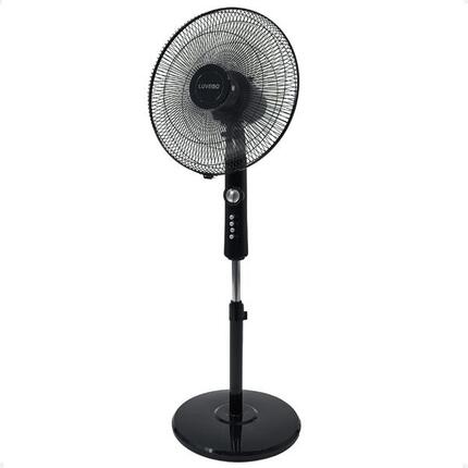 Ventilateur silencieux - 3 vitesses - Noir
