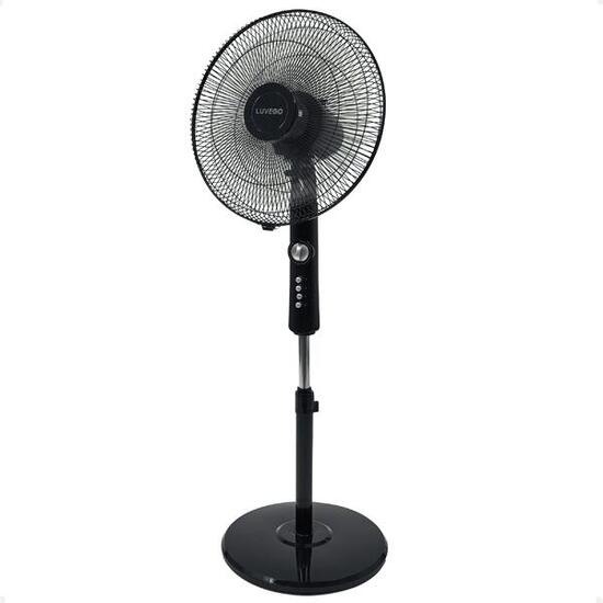 Ventilador silencioso - 3 velocidades - Negro