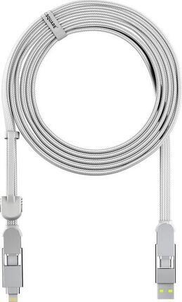 Uniwersalny kabel do ładowania iPhone, Samsung inCharge XL 3m USB, USB-C