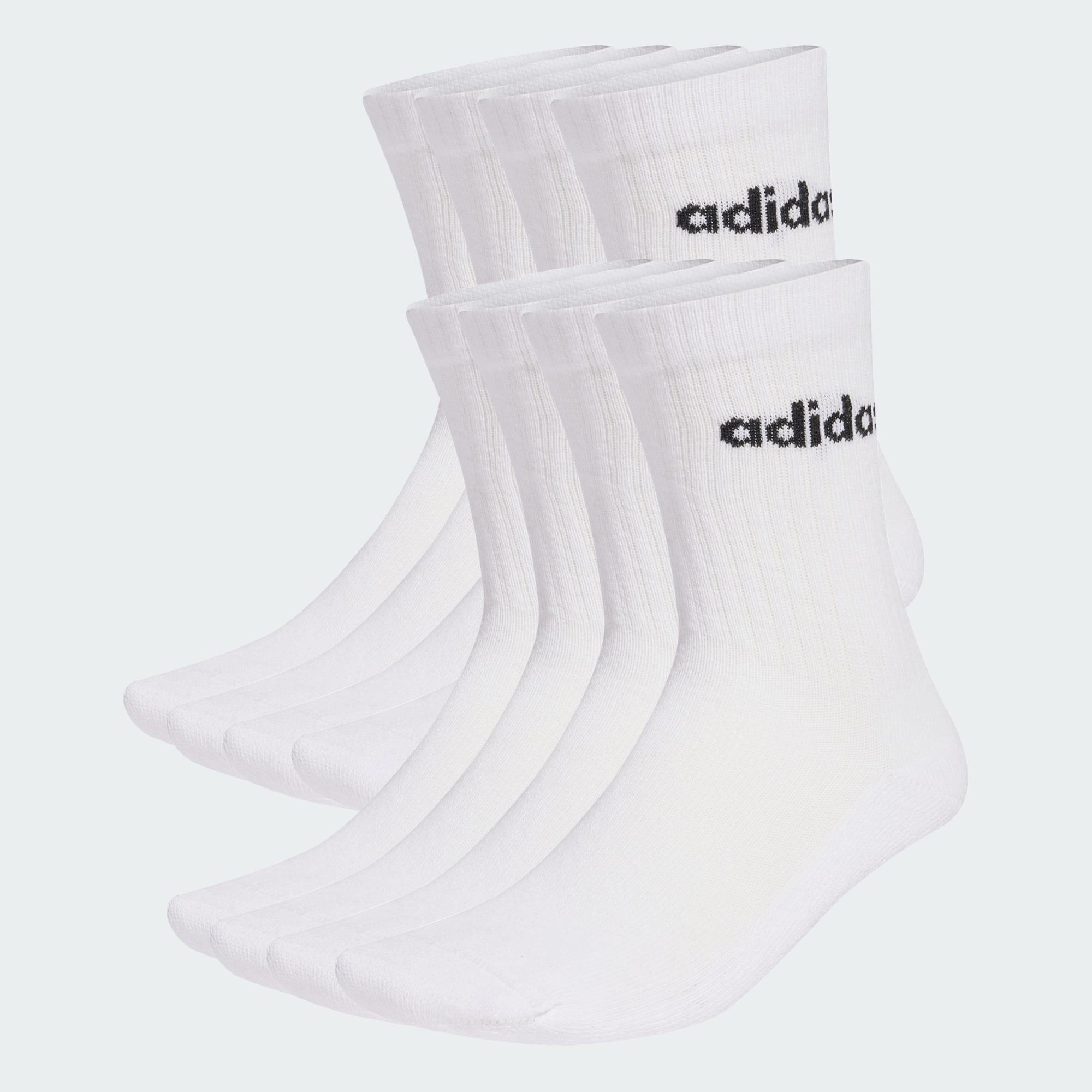 Meias de Cano Médio Linear Cushioned — 10 Pares 4/4