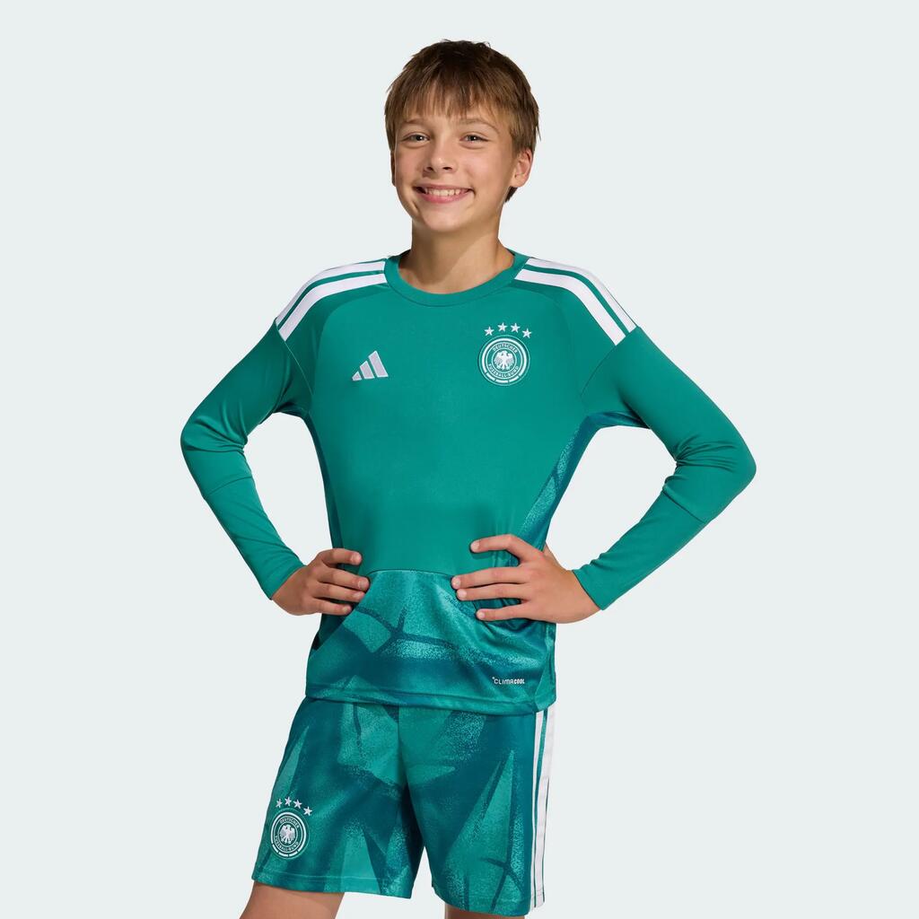 Germany 26 Home Goalkeeper Kids Long Sleeve Jersey