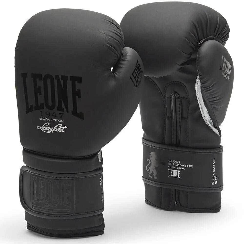 Guantes de boxeo Leone Black Edition | Decathlon