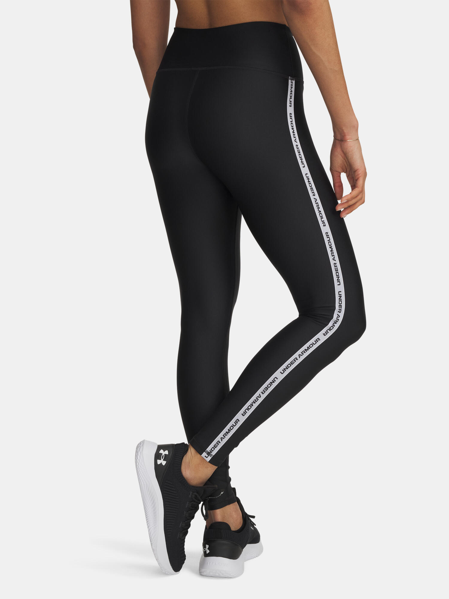 Legging Course À Pied TECH Femme (Noir) 2/4