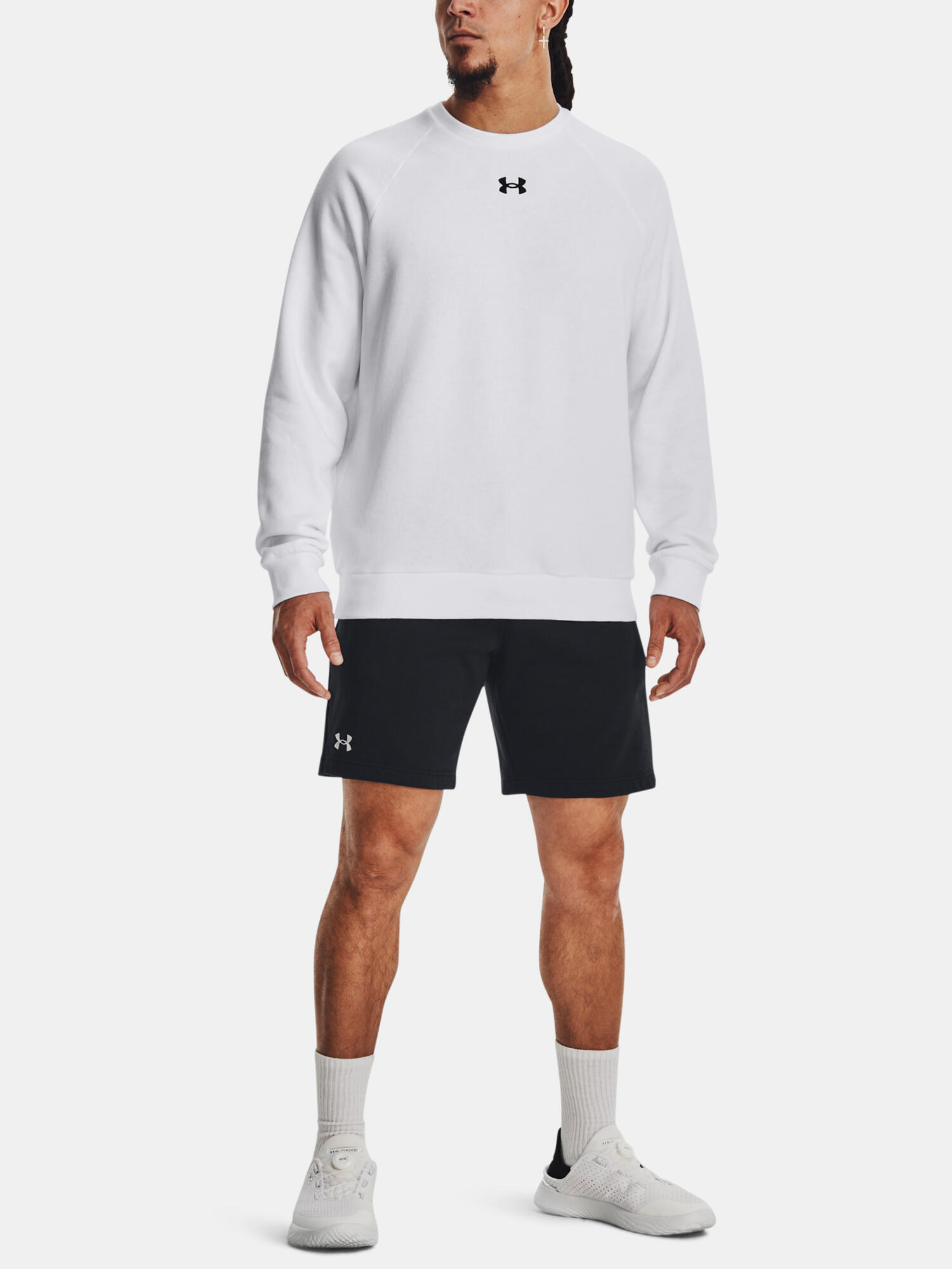 Spodenki fitness męskie Under Armour Rival Fleece 6/6