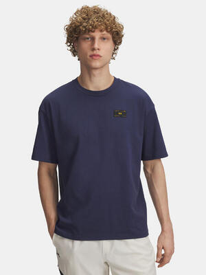 Under armour woven label heavyweight t-shirt