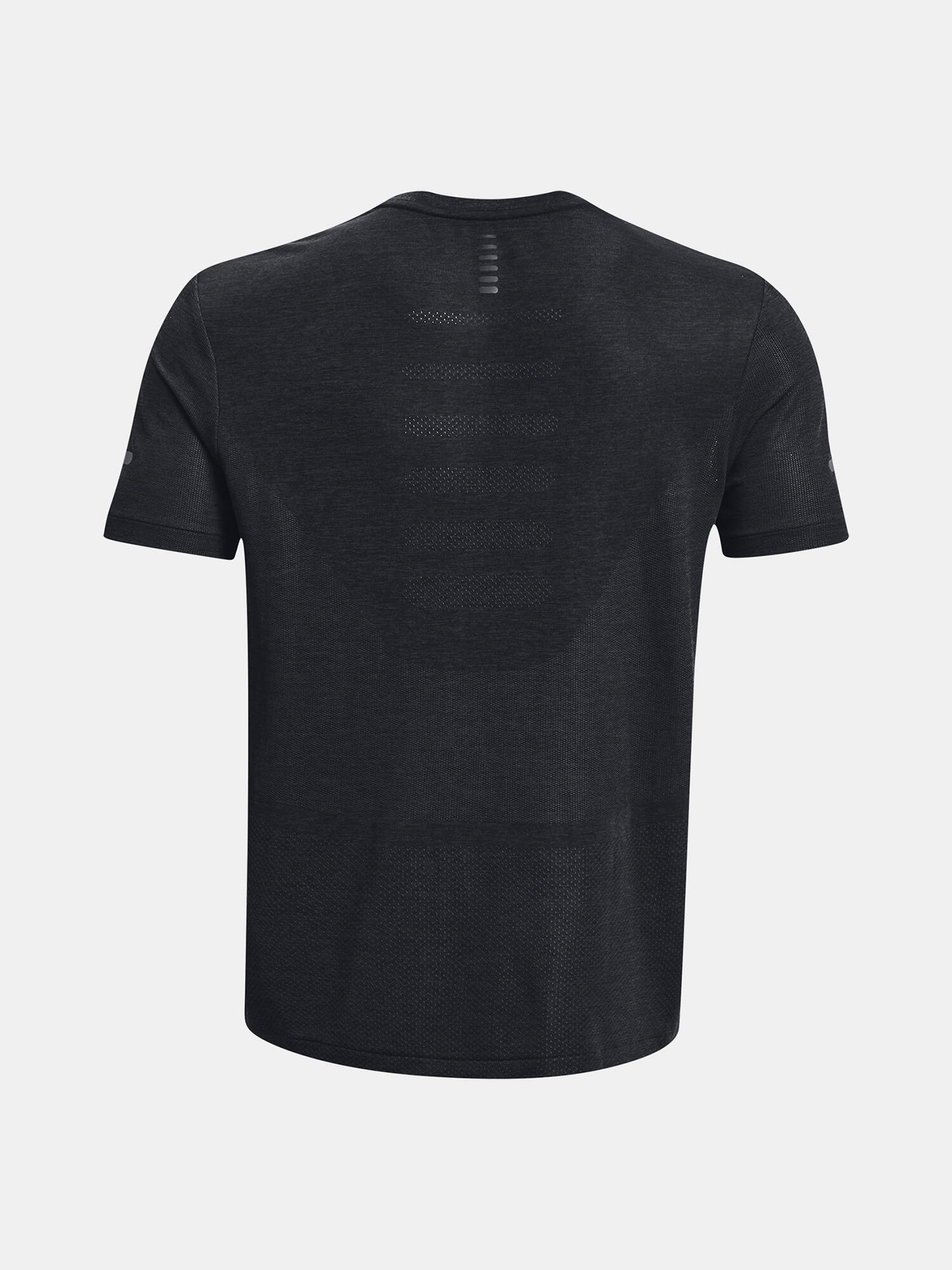 Camiseta de manga corta Under Armour Seamless Stride Negra 7/7