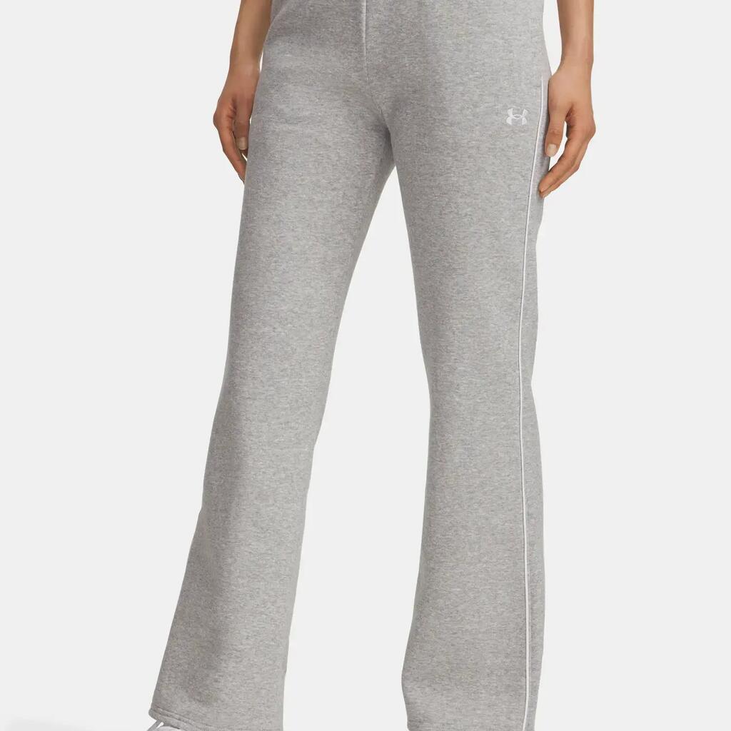 Womens/Ladies Rival Side Stripe Flared Sweatpants (Grey Heather Heather)