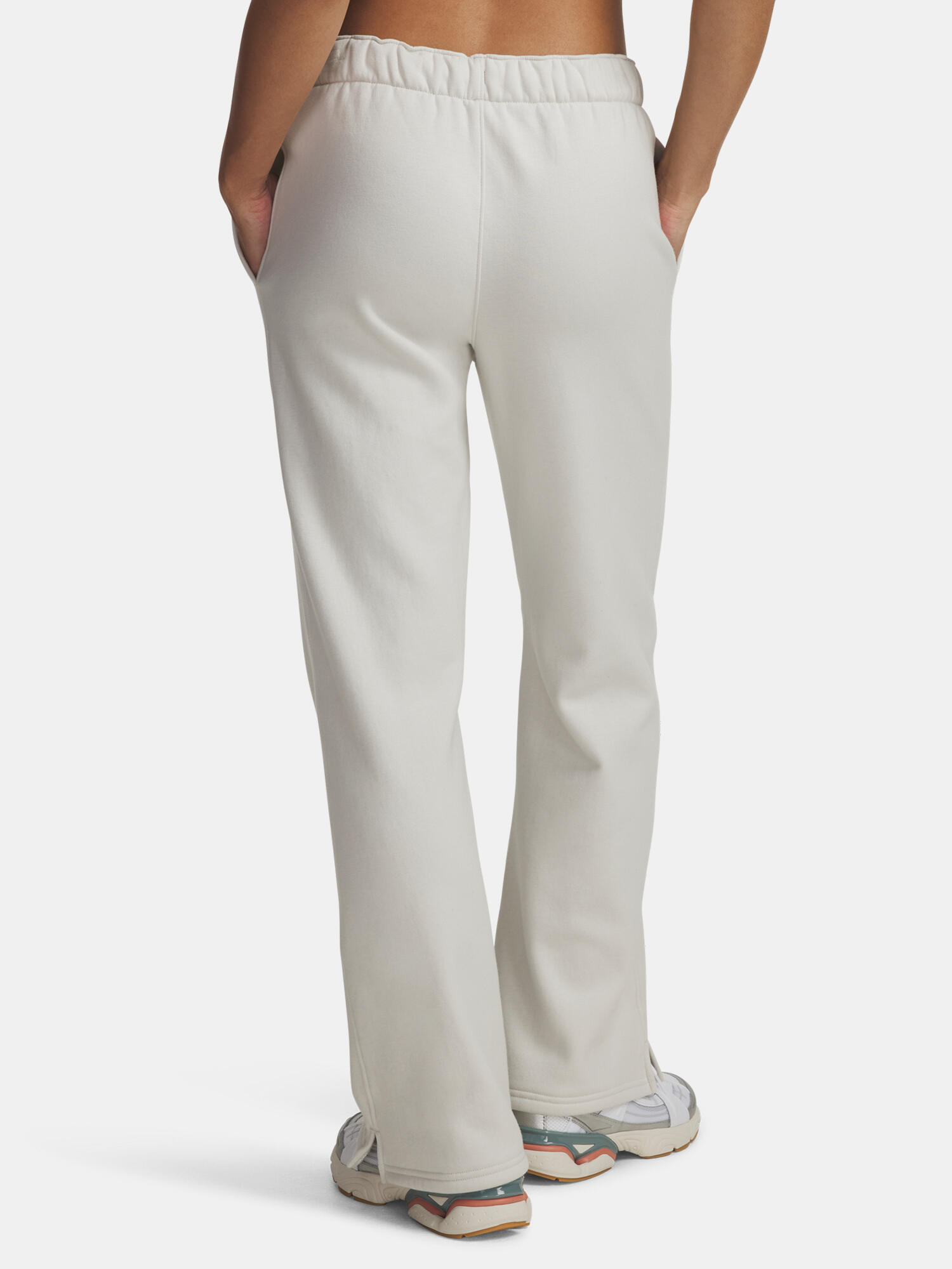 Spodnie Dresowe Damskie UA Icon Vida Flc Pant 6004853-110 2/4