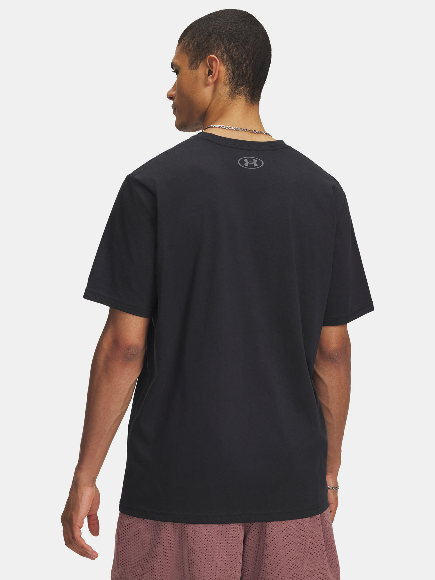 Koszulka męska Under Armour TRIPLE STACK LC LOGO SS 2/4