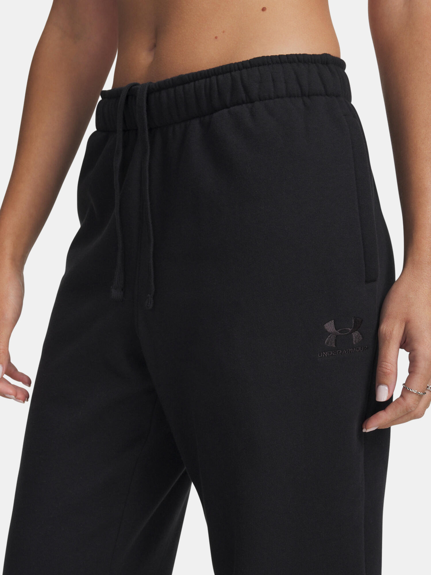 Pantaloni da allenamento donna Under Armour Icon Vida Fleece 3/5