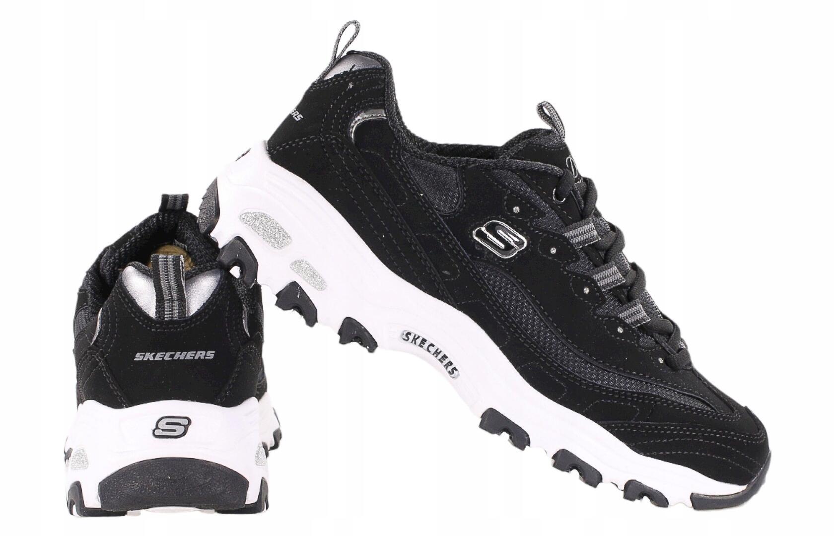 Buty na co dzień damskie SKECHERS D'LITES BIGGEST FANgest 11930-Blk 3/5