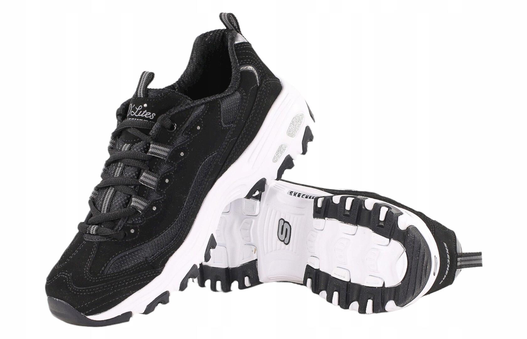 Buty na co dzień damskie SKECHERS D'LITES BIGGEST FANgest 11930-Blk 4/5
