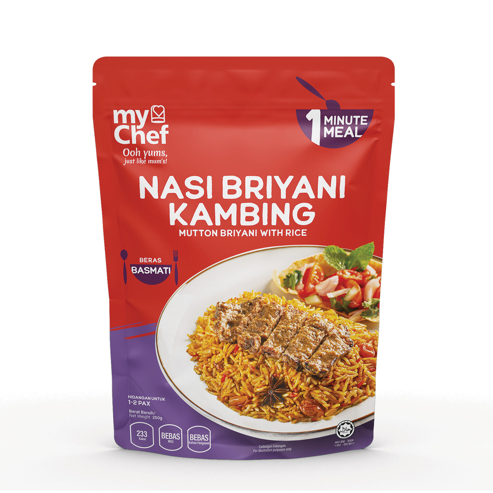 myChef MRE / RTE NASI BRIYANI KAMBING