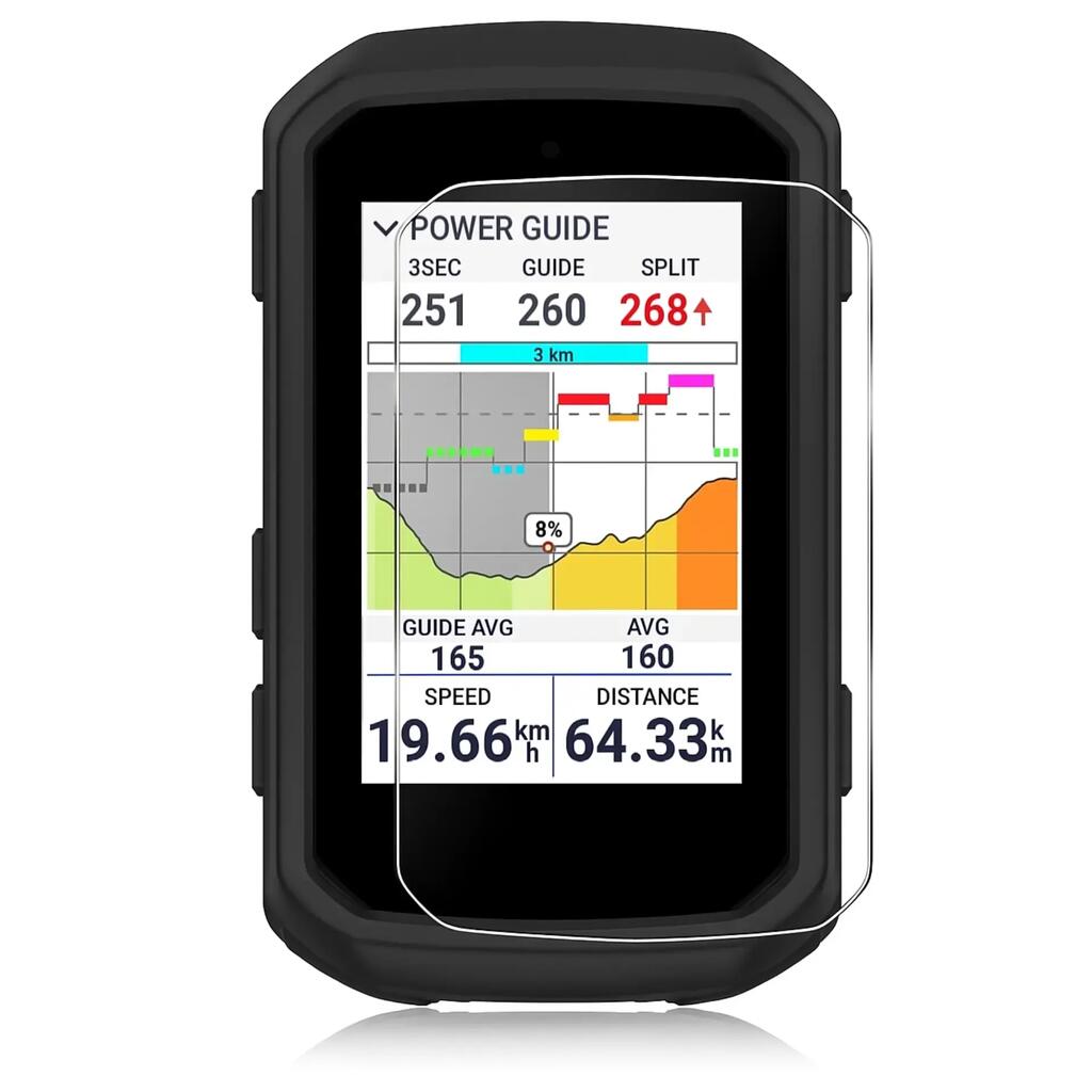 Tempered glass screen protector – Garmin Edge 850 / 550