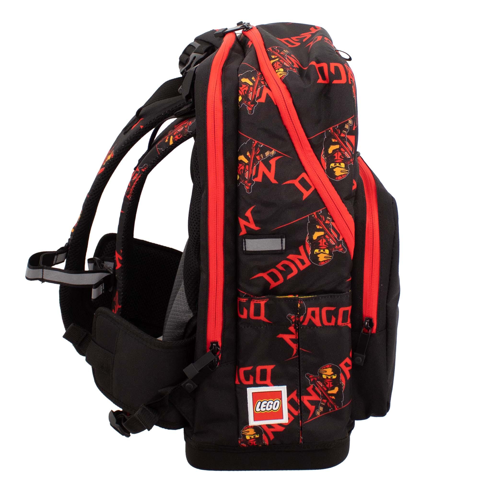 Schulranzen Ninjago School Bag 3-in-1-Set in Rot 3/10