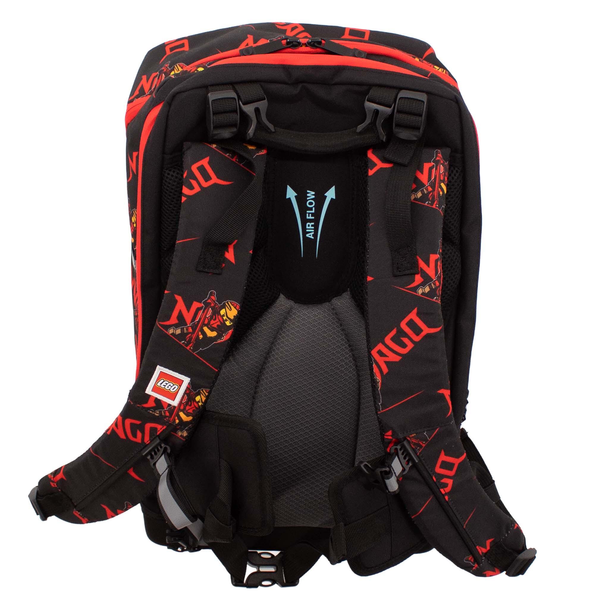 Schulranzen Ninjago School Bag 3-in-1-Set in Rot 5/10