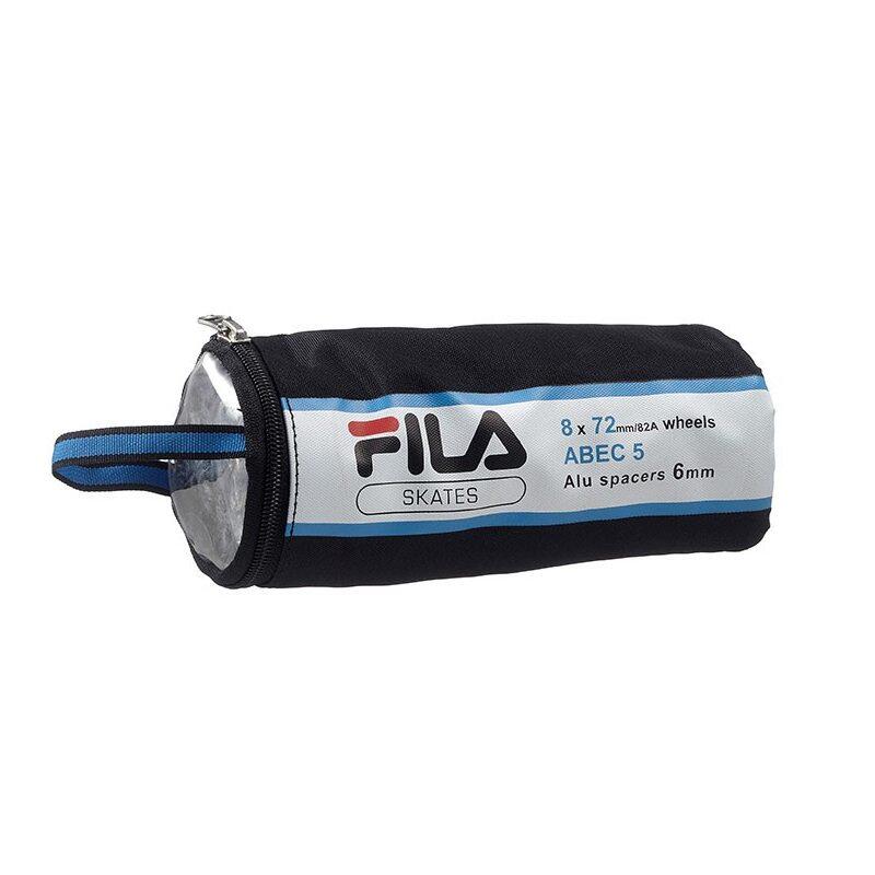Rollen 8er-SET FILA 76mm 82A + Kugellager + Spacer 2/4