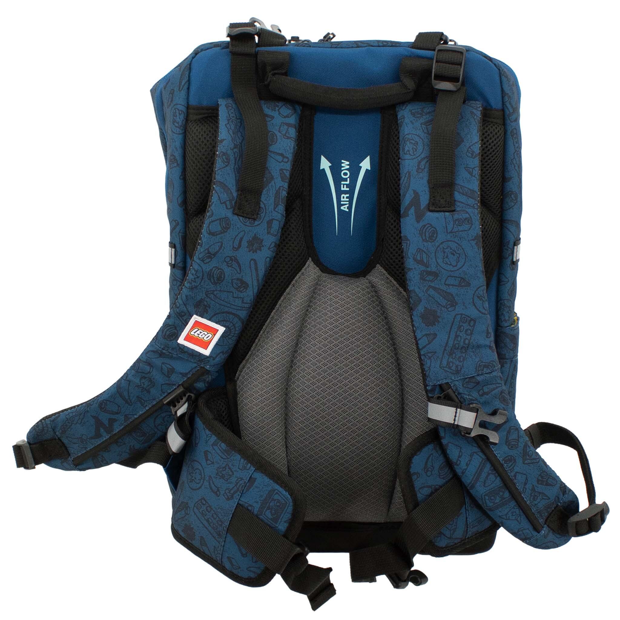 Schulranzen Ninjago School Bag 3-in-1-Set in Blau 6/10