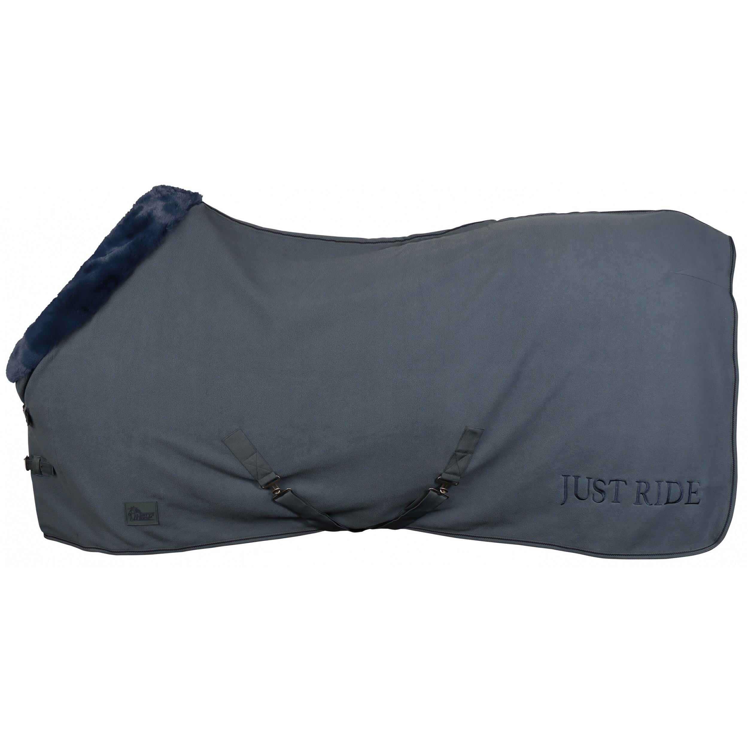 Harrys Horse - Chemise Séchante Pour Cheval Harry's Horse Just Ride Retro - Chemise Cheval - Bleu|gris - 165 Cm - Decathlon