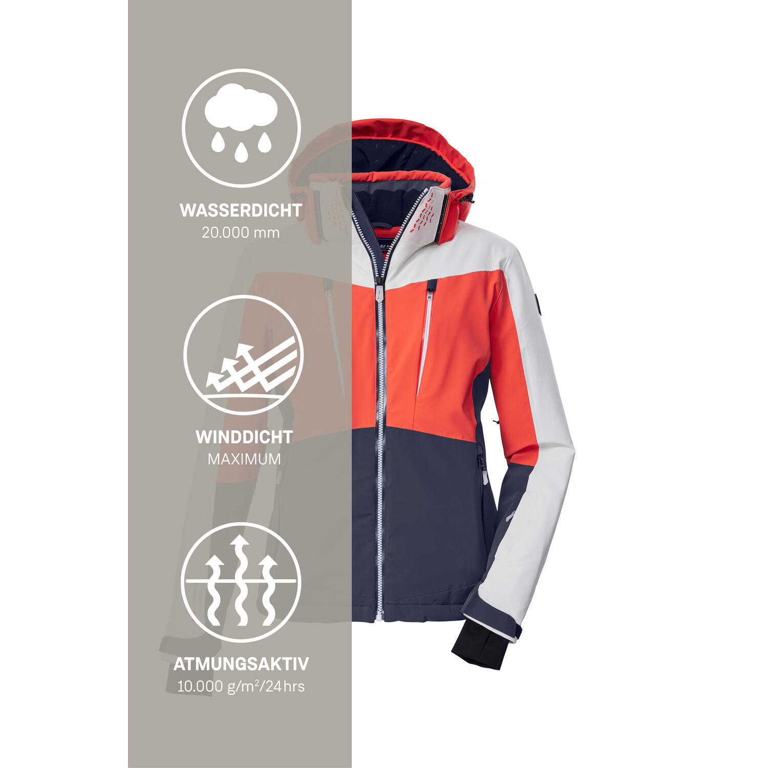 Damen Skijacke KSW 43 WMN SKI JCKT 7/7