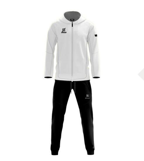 ZEUS SPORT TUTA SPARTA BIANCO/NERO UNISEX WHITE