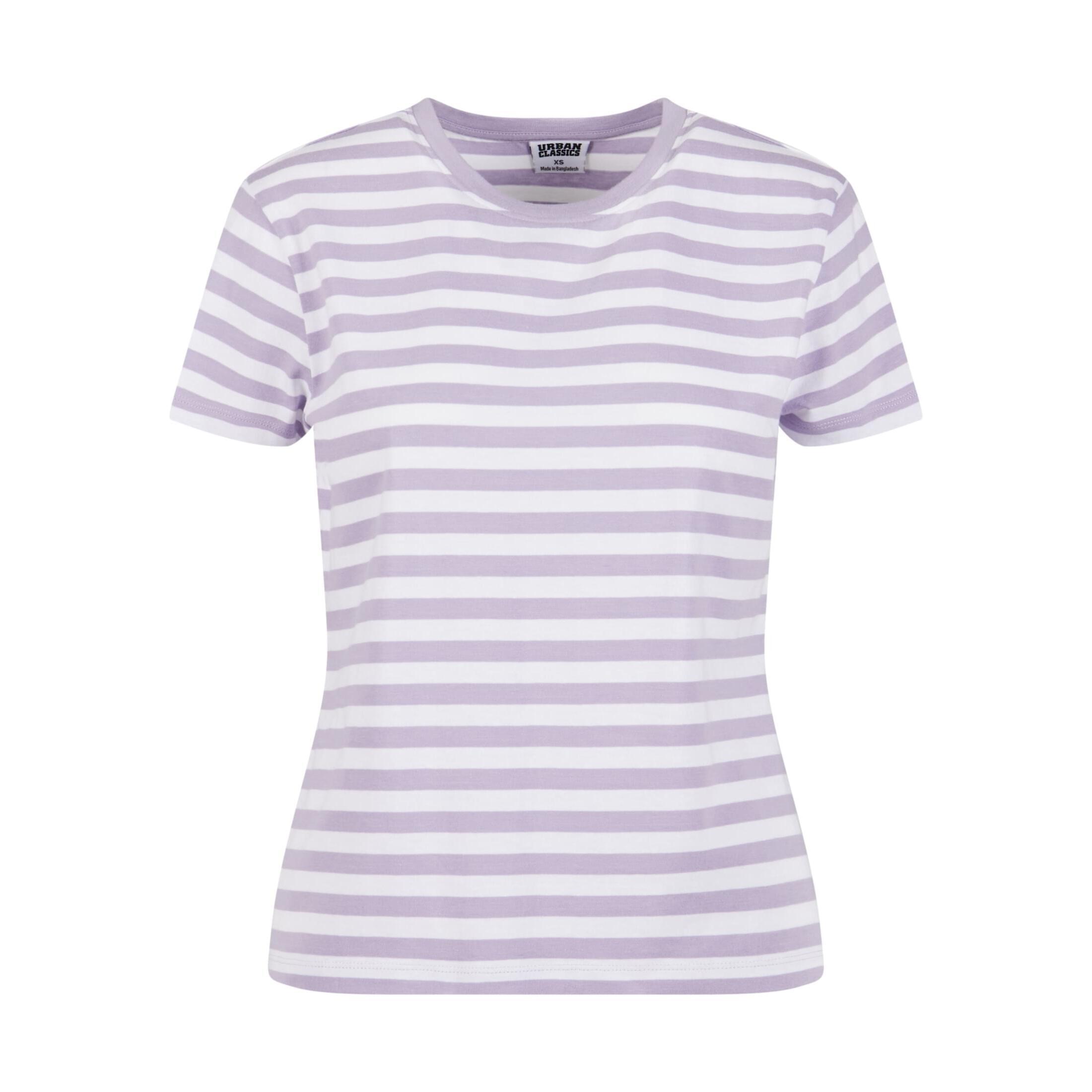 URBAN CLASSICS Women's regular striped T-shirt Urban Classics