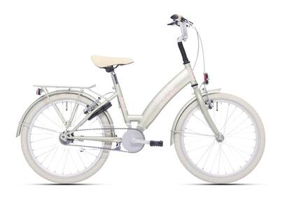 Rower dziecięcy Bikefun Lots of Love 20 cali z hamulcem w piaście - Desert Sage