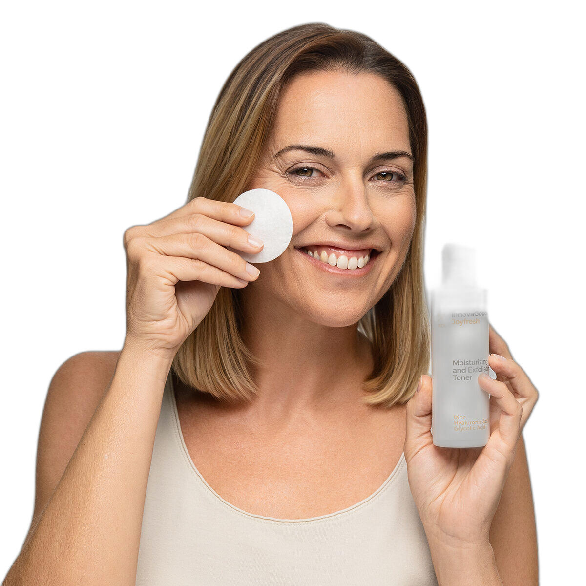 Lotion tonique hydratant et exfoliant pour le visage InnovaGoods Rice Joyfresh 7/7