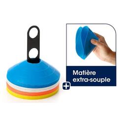 Kit de délimitation avec 40 cône d'entraînement extra-souples Tremblay CT