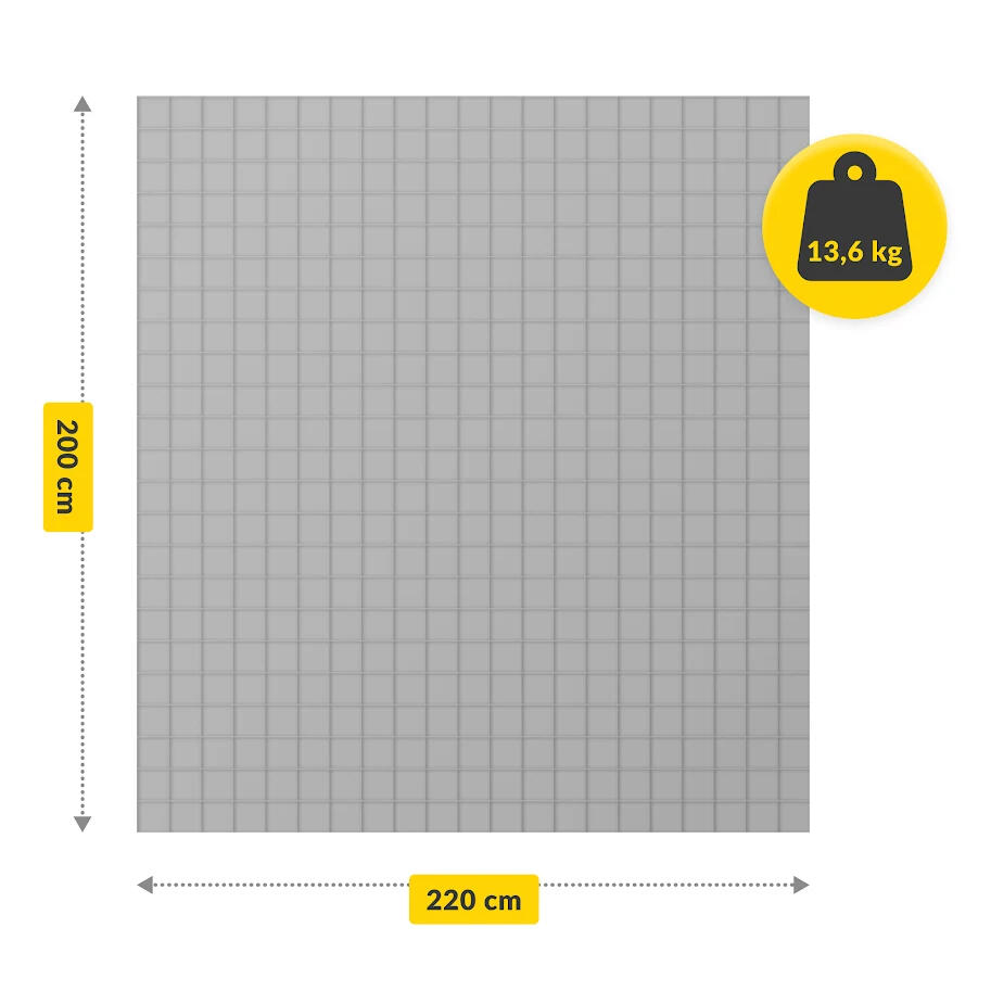Gewichtsdecke 13,6 kg 4FIZJO WB04 XXL Schwere Therapiedecke 4/7