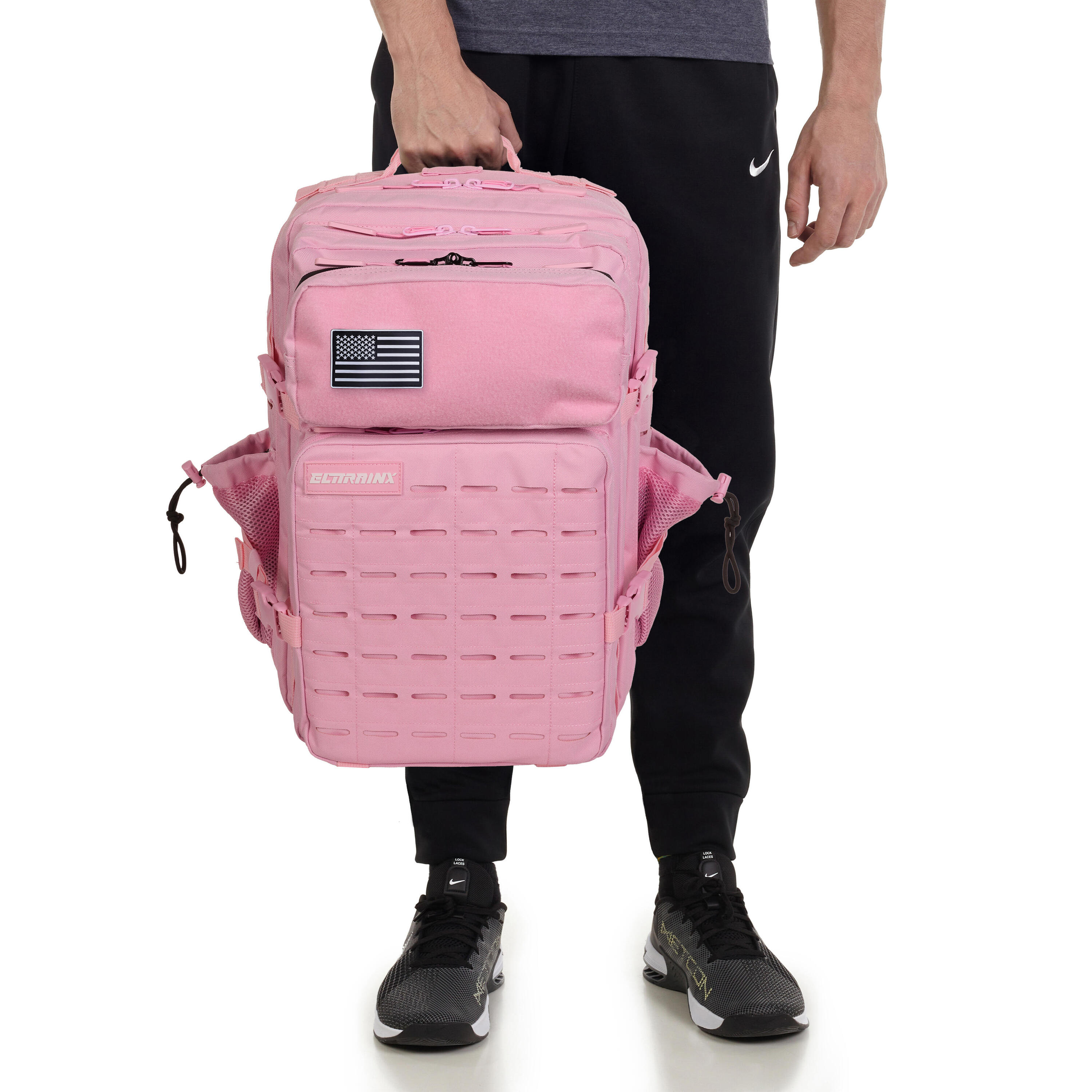 Zaino Elitex V2 Rosa 45L Cabina Allenamento Impermeabile 6/8