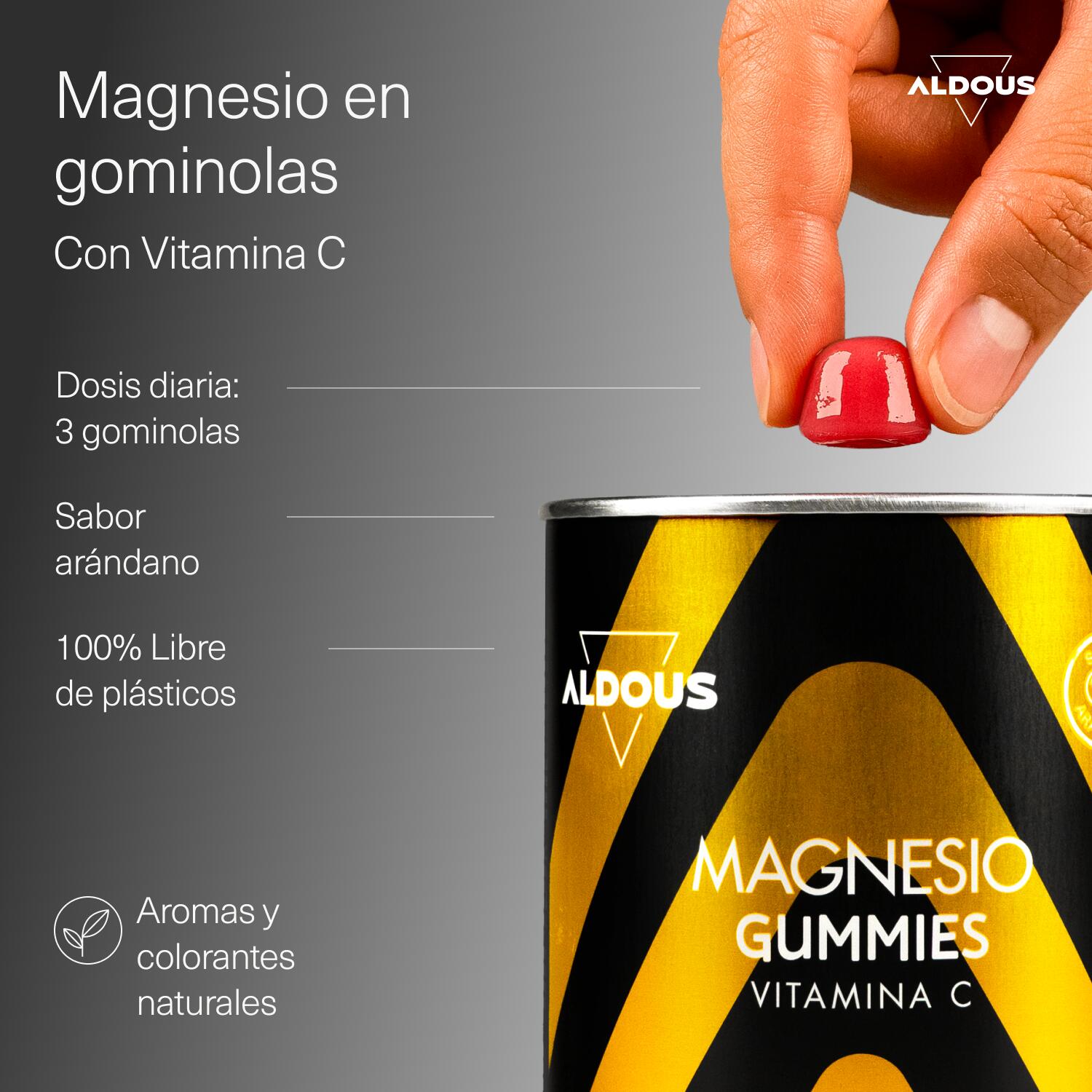 Magnesio Caramelle gommose  - 120 caramelle gommose 2/7