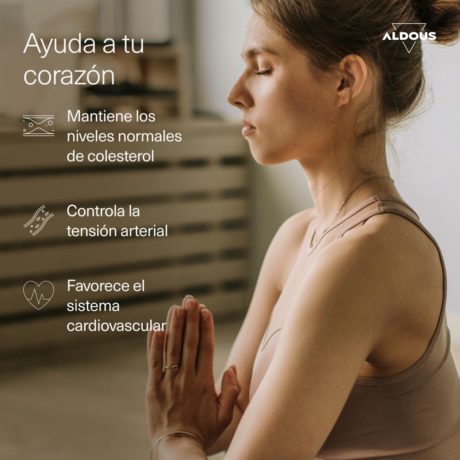 Levadura de Arroz Rojo con Coenzima Q10 Aldous 400 comprimidos 4/6