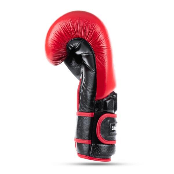 Rękawice bokserskie ze skóry naturalnej Warrior RED DBX Bushido 4/7