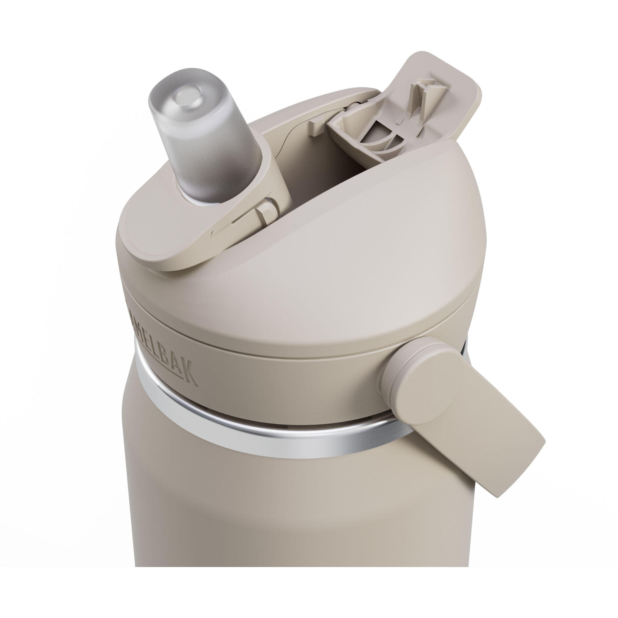 Gourde Isotherme Camelbak Thrive Flip Straw VSS Gris - 740ml 3/4