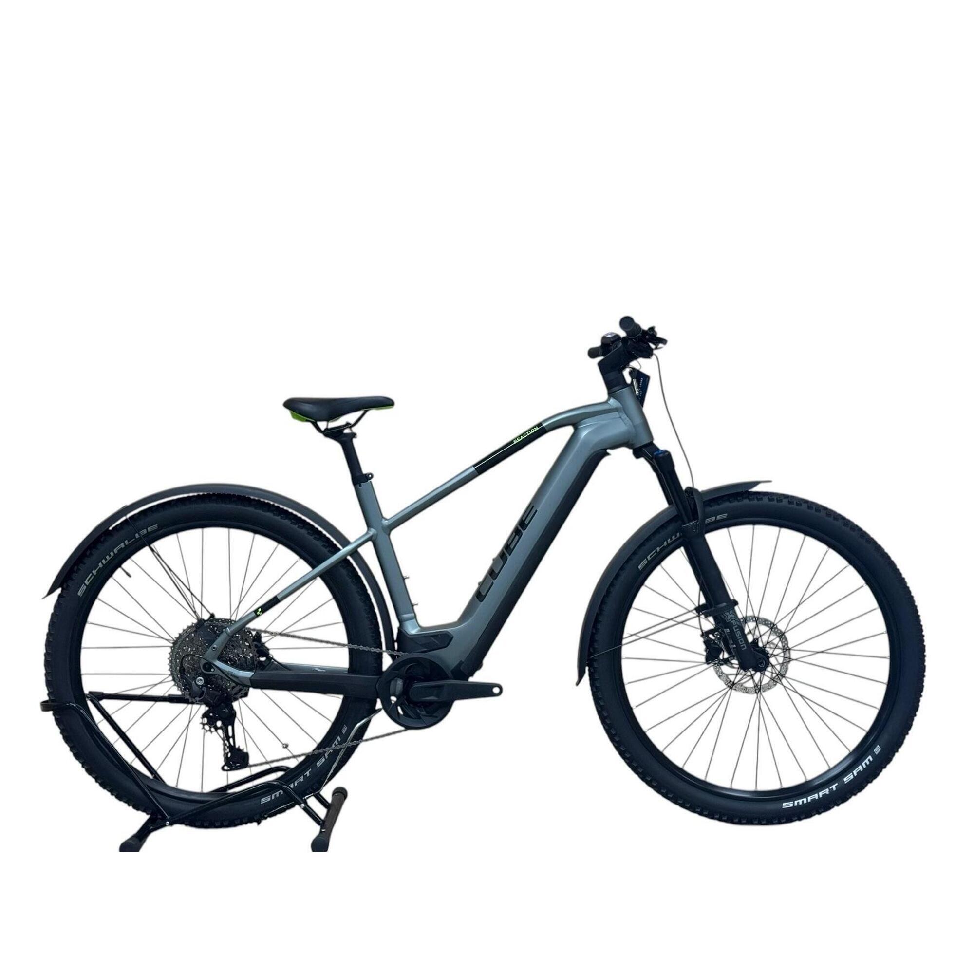 Cube - Reconditionné - Vtt Électrique Cube Reaction Hybrid Pro 625 - Comme Neuf - Vélo Tout Terrain - Gris - 48 Xl - Decathlon