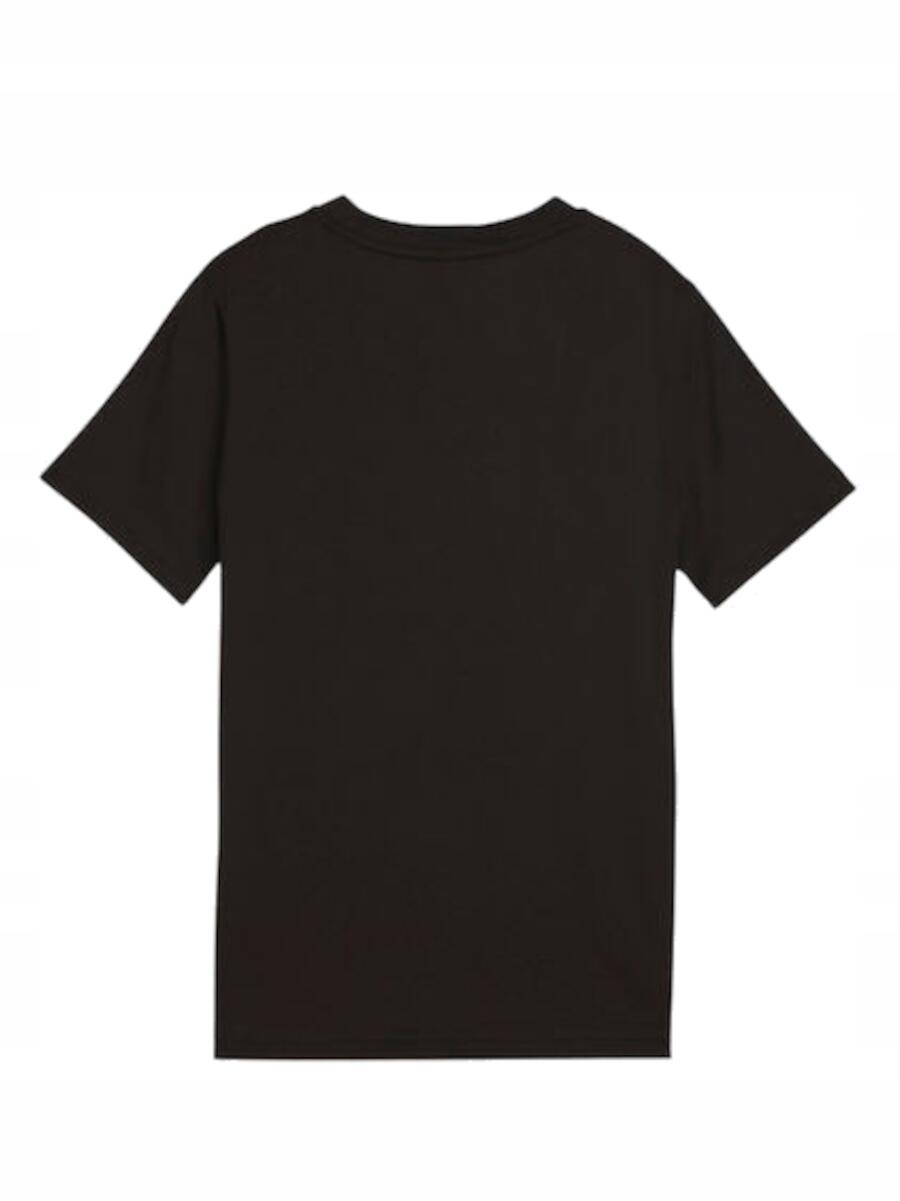 T-Shirt Puma Ess 2 Color Small No. 1 Logo Tee B, Preto, Crianças 4/5