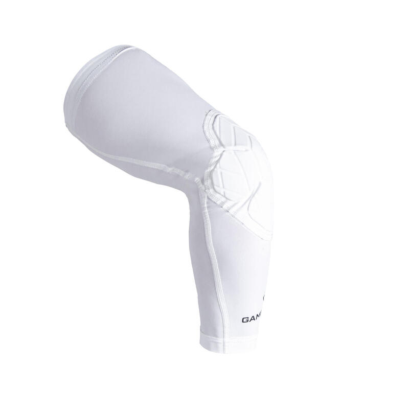 Manson de Compresie cu Protectie pentru Brat Alb GAMEPATCH