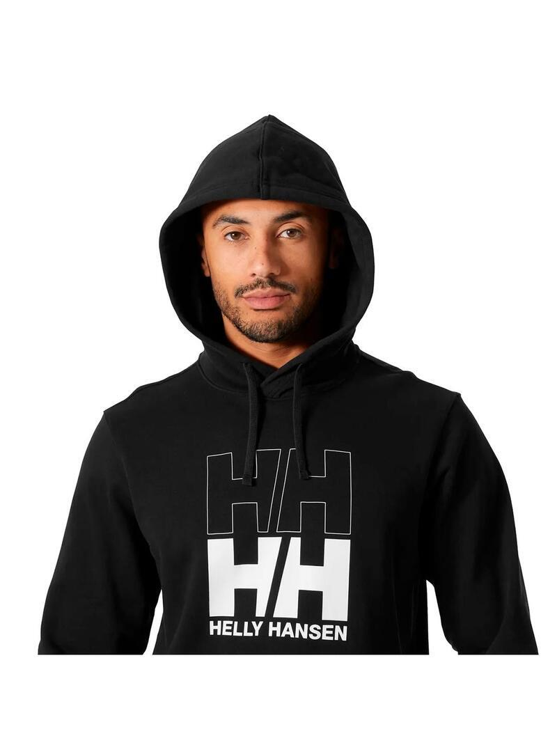 Les sweat-shirts polaires pour hommes Helly Hansen Core Graphic Noir. 5/7