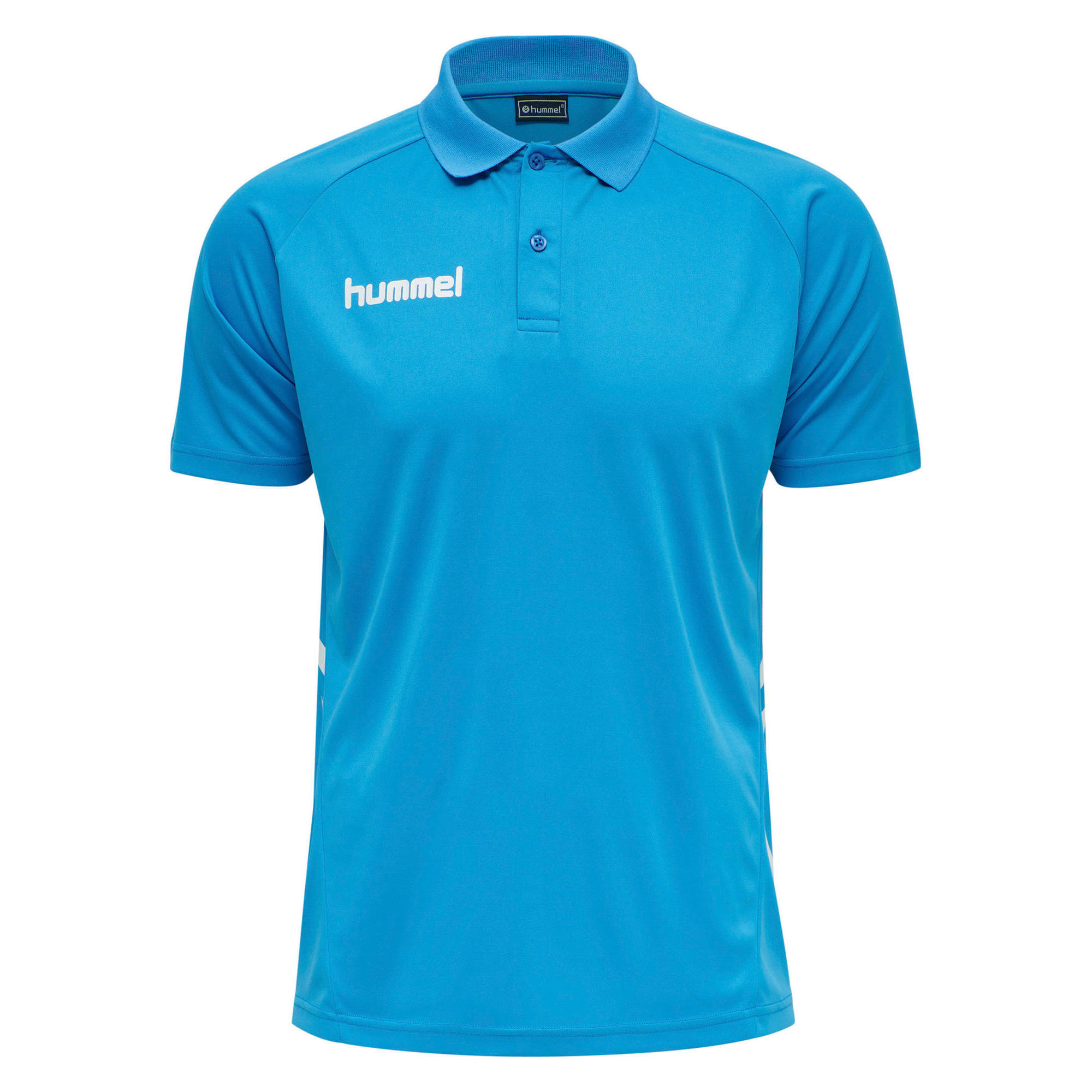 Hummel - Enfiler Polo Hmlpromo Homme Hummel - Polo Manches Courtes - Blanc|bleu - S - Decathlon