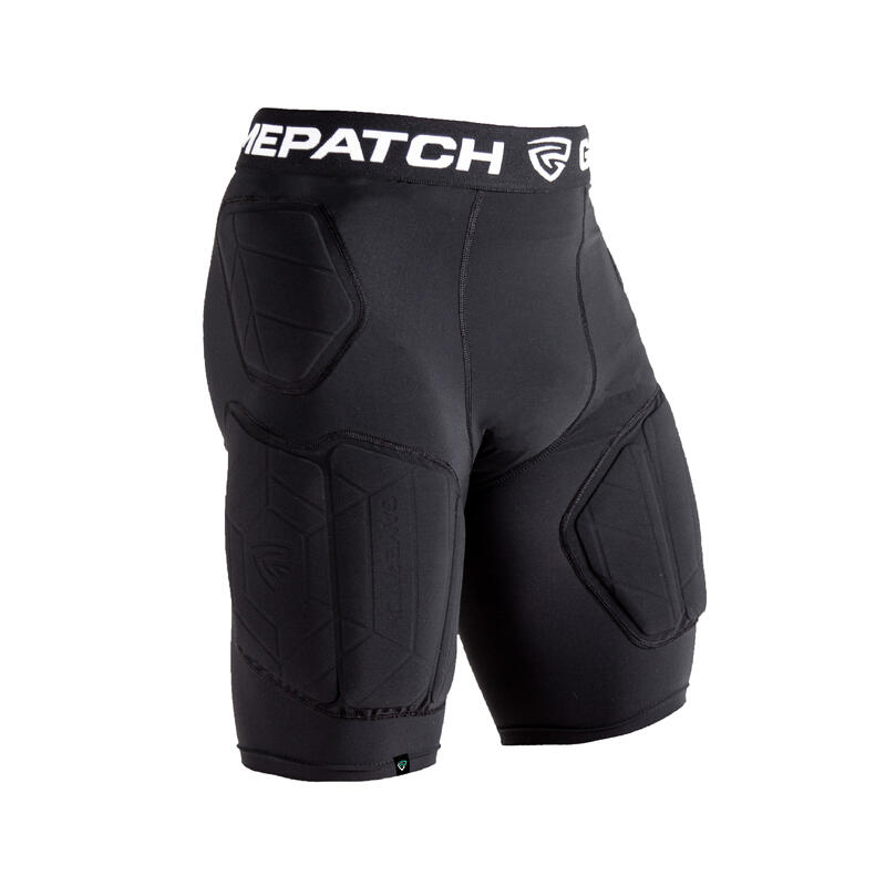Shorts Pro cu protecție GAMEPATCH Negri