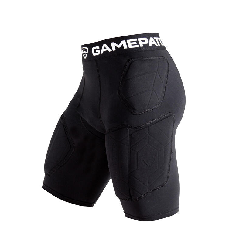 Shorts Pro cu protecție GAMEPATCH Negri