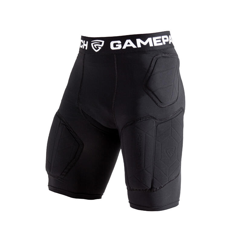 Shorts Pro cu protecție GAMEPATCH Negri