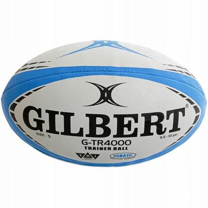 BALLON RUGBY G-TR4000 BLEU CIEL - T5 - GILBERT